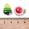 Opaque Resin Decoden Cabochons RESI-H165-12-3