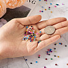490Pcs 14 Colors Imitation Jade Glass Beads Strands GLAA-CD0001-13-5