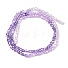 Cubic Zirconia Beads Strands ZIRC-P125-2x3mm-01-4