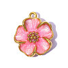 304 Stainless Steel Enamel Pendants STAS-OY015-26G-01-1