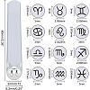 1 Set 40cr Steel Stamps AJEW-BC0001-71-2