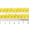 Transparent Glass Beads EGLA-A035-T8mm-D03-5