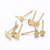 Stud Earring Findings X-KK-C2904-G-1