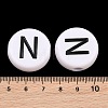 Opaque Acrylic European Beads AC-CBA3BDD-01N-3
