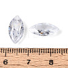 Horse Eye Cubic Zirconia Charms ZIRC-ZX004-06B-02-3