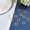 Unicraftale 60Pcs 2 Colors Vacuum Plating 304 Stainless Steel Linking Rings STAS-UN0018-37-4