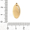 304 Stainless Steel Enamel Pendants STAS-P447-05D-G-3