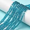 Transparent Glass Beads Strands EGLA-A035-T3mm-D12-2