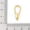 Brass Spring Gate Clasps KK-M311-24G-01-3
