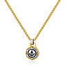 304 Stainless Steel Anchor Pendant Necklaces for Unisex WGCF7D6-02-2