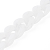 Handmade Acrylic Curb Chains AJEW-JB00856-02-2