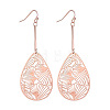 Brass Dangle Earrings FS-WGC6E98-06-1