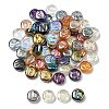 Electroplate Transparent Glass Beads EGLA-L047-02A-1