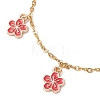 Alloy Enamel Charm Bracelets BJEW-JB13169-02-3