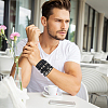 6Pcs 6 Styles PU Imitation Leather Braided Bracelets BJEW-CL0001-52-7