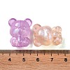 Luminous Transparent Acrylic Beads X-OACR-G033-06D-5