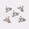 Tibetan Style Alloy Puppy Pendants TIBEP-0399-S-FF-1