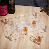 24-Hole Acrylic Mini Shot Glasses Organizer Holder ODIS-HY0001-06-4