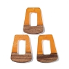 Resin & Wood Pendants WOOD-F015-11F-1