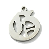 Non-Tarnish 201 Stainless Steel Pendants STAS-B055-01P-G-1