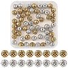 60Pcs 2 Colors Tibetan Style Zinc Alloy Beads FIND-YW0012-78-1