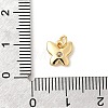 Brass Micro Pave Cubic Zirconia Charms KK-Z135-02G-01-3