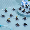 Plastic Single Ring Display Stands RDIS-WH0030-03B-4