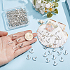 150Pcs Tibetan Style Alloy Charms TIBEP-ME0001-20-3