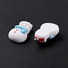 Christmas Theme Opaque Resin Pendants LS-FIND-E025-12-4