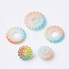 Imitation Pearl Acrylic Beads OACR-T004-10mm-17-3