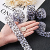 Leopard Printed Grosgrain Ribbons OCOR-TA0001-22B-16