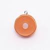 Resin Pendants RESI-WH0020-01B-2