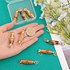 8Pcs Bamboo Connector Charms WOOD-CA0001-67-3