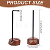 Wood Headset Display Stands Holder AJEW-WH0471-109B-2