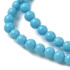 Synthetic Turquoise Beads Strands GG-CBA391B-03B-01-4