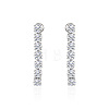 Sparkling diamond stud earrings for women WK5869-1