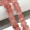 Cherry Quartz Glass Beads Strands G-G142-A04-01-1