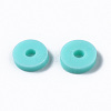 Handmade Polymer Clay Beads CLAY-R067-6.0mm-B20-3