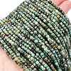 Natural African Turquoise(Jasper) Beads Strands G-A02-03-1