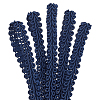 Polyester Braided Lace Trim OCOR-WH0110-14B-1