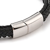 Braided Microfiber Leather Multi-strand Bracelets BJEW-B096-30B-3