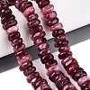 Dyed Natural Quartz Beads Strands G-N359-16A-09-1
