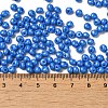 6/0 Opaque Baking Paint Glass Seed Beads SEED-M012-02A-03-4