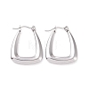 Non-Tarnish 304 Stainless Steel Hoop Earrings for Women EJEW-F287-07P-1