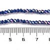 Baking Electroplate Glass Beads Strands LS-DGLA-A039-J2MM-B04-4