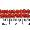 Opaque Glass Beads Stands EGLA-A035-P6mm-D03-5