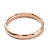 Ion Plating(IP) 304 Stainless Steel Flat Plain Band Rings STAS-I160-D-15mm-RG-2