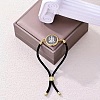 Alloy with Nylon Rope Slider Bracelets BJEW-Z156-02G-02-2