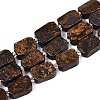 Natural Bronzite Beads Strands G-C098-A39-01-4
