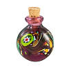 Handmade Lampwork Perfume Bottle Pendants LAMP-TADJ0001-05B-1